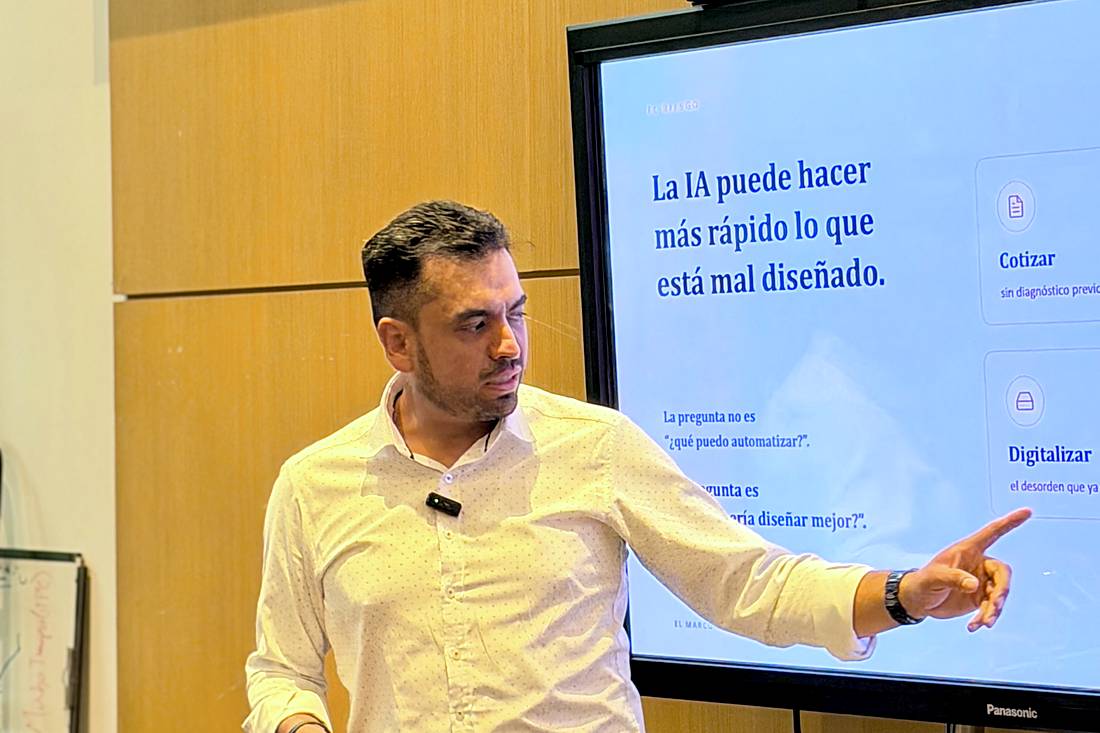 «La IA hace más rápido lo que está mal diseñado»
